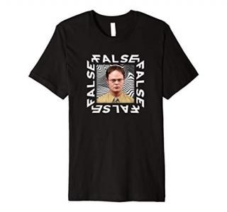 The Office Dwight False Premium Short Sleeve T-Shirt