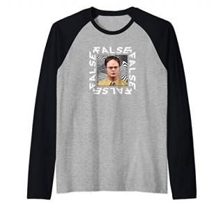 The Office?Dwight False Raglan Baseball Tee