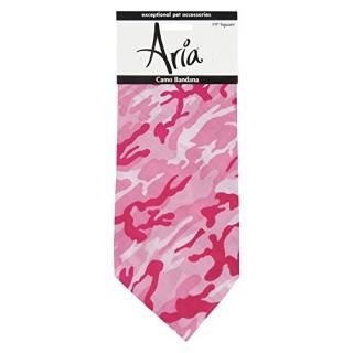 Aria Camo Bandanas for Dogs Pink