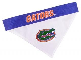 Pets First Collegiate Pet Accessories Reversible Bandana Florida Gators Small/Me
