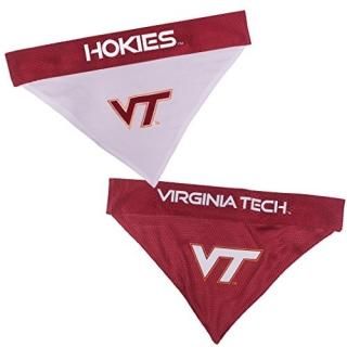 Pets First Collegiate Pet Accessories Reversible Bandana Virginia Tech Hokies Sm