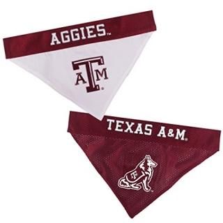 Pets First Collegiate Pet Accessories Reversible Bandana Texas A&M Aggies Large/
