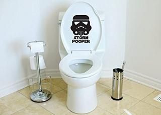 Star Wars Inspired Parody Storm Pooper Vinyl Decal by Remarkable Walls