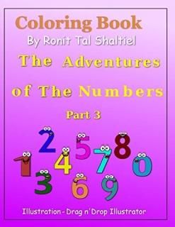 Coloring book - The Adventures of the Numbers Multiplication and Addition. Color