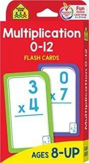 Multiplication 0-12 Flashcards