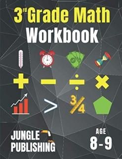 3rd Grade Math Workbook Addition Subtraction Multiplication Division Fractions G
