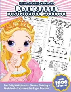 3rd Grade Math Princesses Multiplication Fun Daily Multiplication Games Coloring