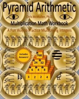 Pyramid Arithmetic Multiplication Math Workbook A Fun Way to Practice Multiplyin