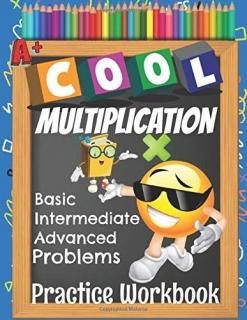Cool Multiplication Basic Intermediate Advanced Problems Practice Workbook Emoji