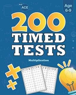 200 Timed Tests Multiplication Math Timed Tests