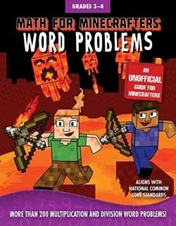 Math for Minecrafters Word Problems Grades 3-4
