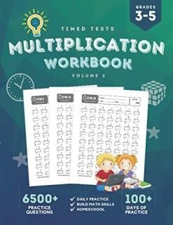 Timed Tests Multiplication Workbook Multiplication Worksheets to Practice Basic 