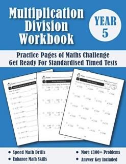 Multiplication and Division Year 5 Maths Challenge Daily Practice Pages Of Timed