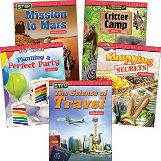 Multiplication & Division Grades 3-5 Mathematics Readers