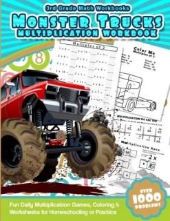 3rd Grade Math Monster Trucks Multiplication