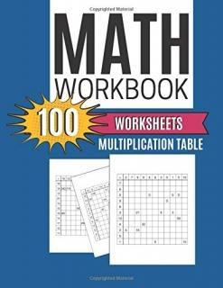 Math Workbook MULTIPLICATION TABLE 100 Worksheets