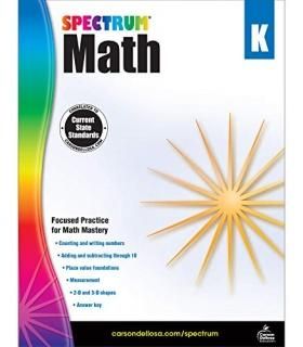 Spectrum Math Grade K