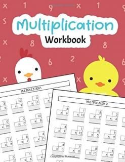 Multiplication Workbook One Page A Day Math for Kids Grades 3-5 Digits 0-12 Ever
