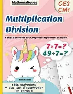 Multiplication Division CE2 CM1  Math?matiques  Cahier dexercices pour progress