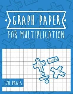 Graph paper for Multiplication Graph paper for kids  large 1/2 inch squares 1/2 
