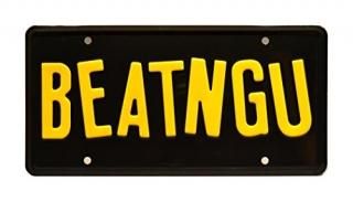Celebrity Machines Jeepers Creepers  BEATNGU  Metal Stamped License Plate