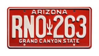 Celebrity Machines Fast and The Furious  RNO 263  Metal Stamped License Plate