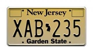 Celebrity Machines John Wick  XAB 235  Metal Stamped License Plate