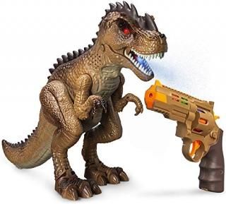 Greenbo Dinosaur Toys Jurassic T Rex Battle Attack Shooting Action Figure Multif