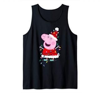 Peppa Pig Christmas Lights Tank Top