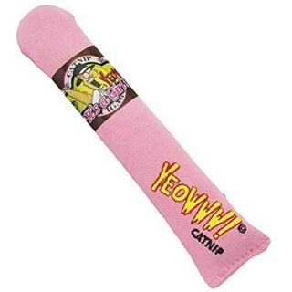 Yeowww! Catnip Toy It's a Girl! Pink Cigar by Yeowww!