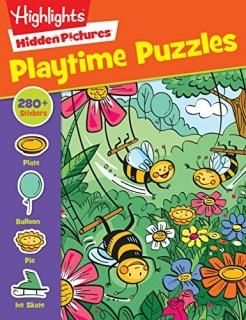 Playtime Puzzles Highlights? Sticker Hidden Pictures?