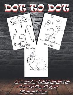 Dot To Dot Workbook Activity Books school zone Activities for learning Preschool