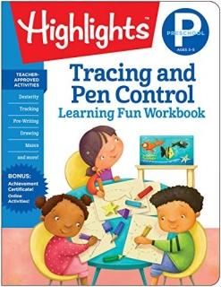Preschool Tracing and Pen Control Highlights Learning Fun Workbooks
