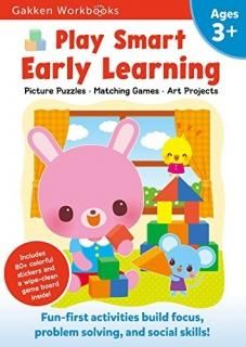 Play Smart Early Learning Age 3+ At-home Activity Workbook