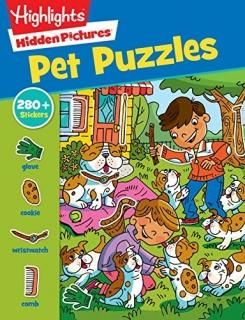 Pet Puzzles Highlights? Sticker Hidden Pictures?