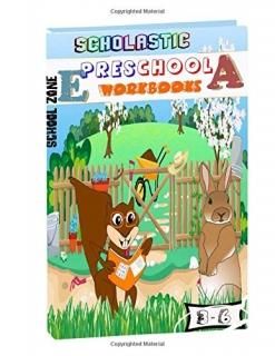 scholastic preschool workbooks Ages 3 and Up Colors Alphabet Activities School Z