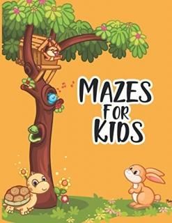 Mazes For Kids Mazes Activity Book For kids 4-8School Zone - Big Mazes Workbook-