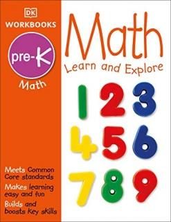 DK Workbooks Math Pre-K Learn and Explore