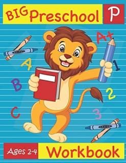 Big Preschool Workbook Ages 2-4 Preschool Activity Book for Kindergarten Readine