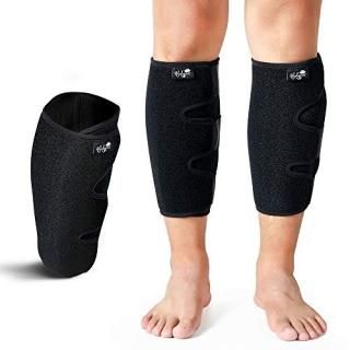 Calf Support Brace 2 Pack Adjustable Shin Splint Compression Calf Wrap