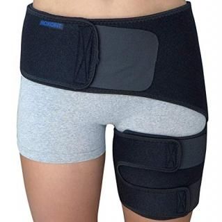 Hip Brace for Thigh Hamstring Sciatica Pain Relief - Si Joint Labral Tear Bursit