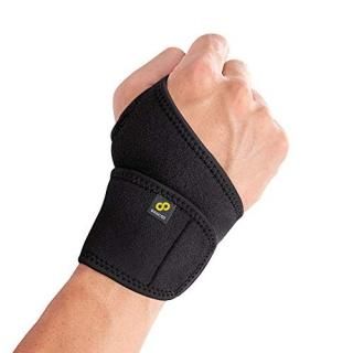 Bracoo Breathable Neoprene Wrist Wrap One size Black