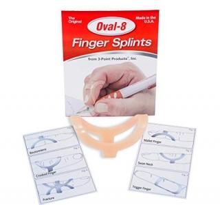 3 Point Products Oval-8 Finger Individual Splint Size 10 0.4 Ounce by 3-Point Pr