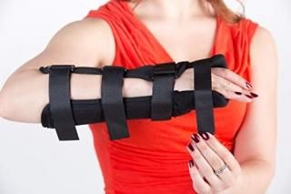 The Carpal Cure Wrist Brace from Doctor in the House RIght Black Standard fits M