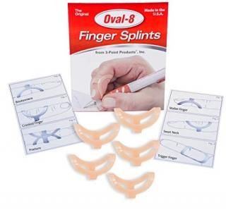 Oval-8 Finger Splint Single Size Pack - Size 6 Package of 5 by 3-Point Products