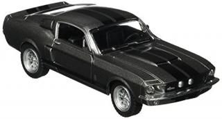 Scale 1/38 1967 Ford Shelby Mustang GT-500 diecast car Grey