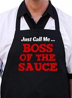 CoolAprons Boss of The Sauce BBQץ   륨ץ