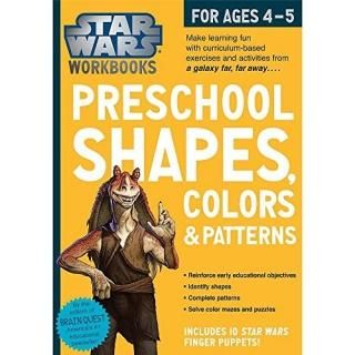 Star Wars Preschool Shapes Colors & Patterns for Ages 4-5 Star Wars Workbooks