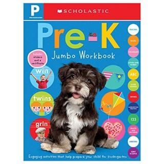 Jumbo Pre-K Workbook Scholastic Early Learners