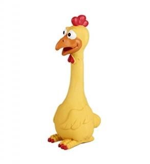 Tamu style Rubber Chicken Squeaky Dog Toys for Small Medium or Large Pet Breeds 